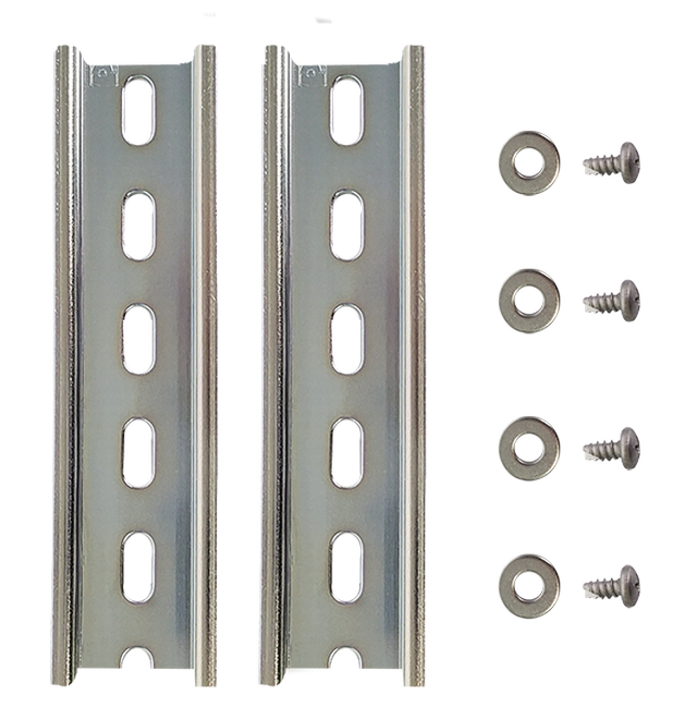 Integra DIN Rail Kit; for 6" enclosure; 2 pcs.